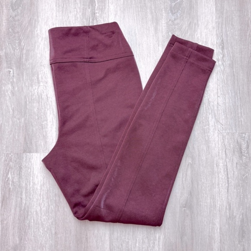 INC Maroon Shimmer Pants Skinny M